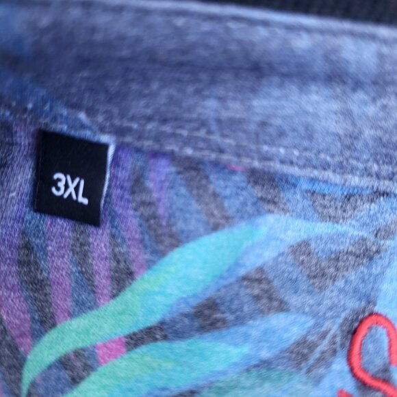 NWT Golf Shirt Aztec Pattern 3XL Size Cotton Polo Shirt - Picture 6 of 10